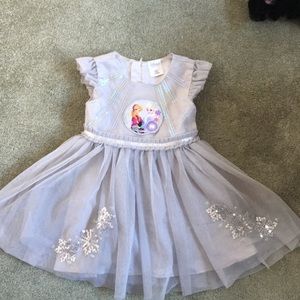 Frozen themed special occasion dress